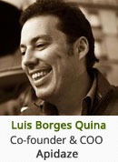 Luis Quina - Cofounder and COO, Apidaze
