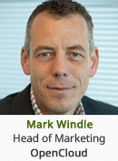 Mark Windle - Head of Marketing, OpenCloud