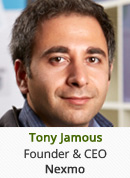 Tony Jamous - Founder & CEO, Nexmo